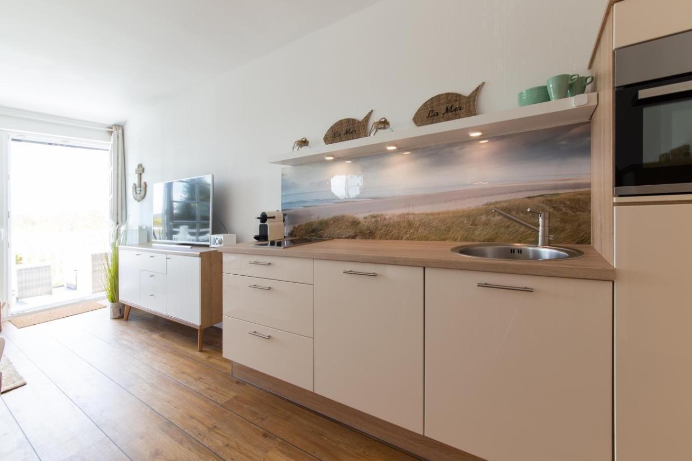 Ferienwohnung Kleine Strandkoje Haffkrug Kültér fotó